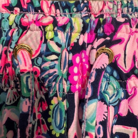 Lilly Pulitzer Emora Knit Pant Low Tide Navy Jewely Size large - Picture 4 of 7